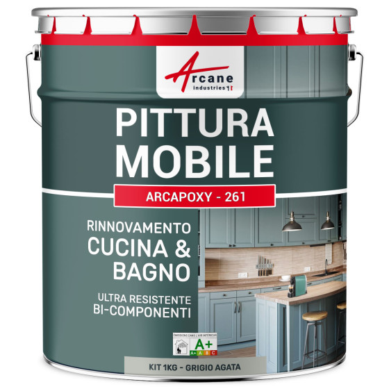 ARCAPOXY - 261 1 kg (fino a 12 m² in 2 strati) RAL 7038 - Grigio Agata