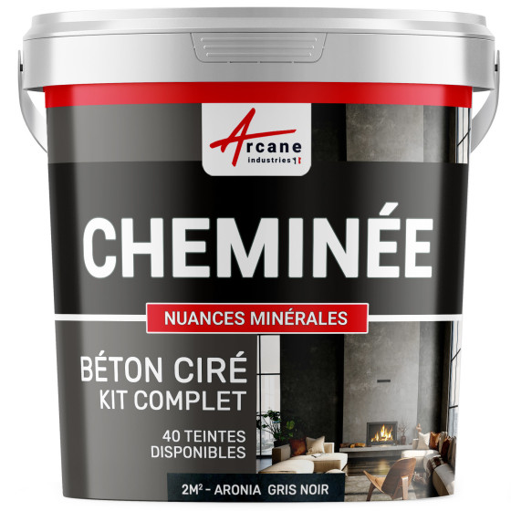 Gewaxt Beton Kit voor Schoorstenen