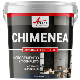 Kit de Hormigón Pulido para Chimenea - Higo - 10 m² (para 2 capas)