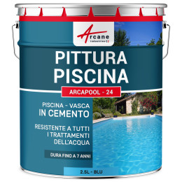 Vernice per Piscina  - ARCAPOOL - 24 2.5 L Blu