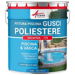 Vernice per piscina blu per scocca in poliestere ARCAPOOL - 175 | Maison Étanche