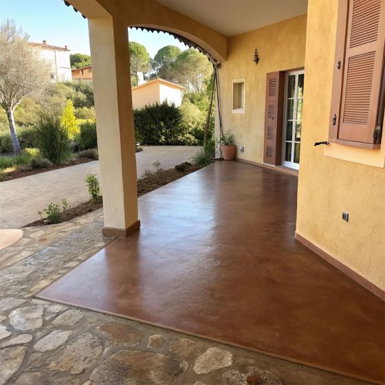 KITBETON CIRE BUITEN - beton cire voor buiten voor vloer, muur, terras, balkon, trap