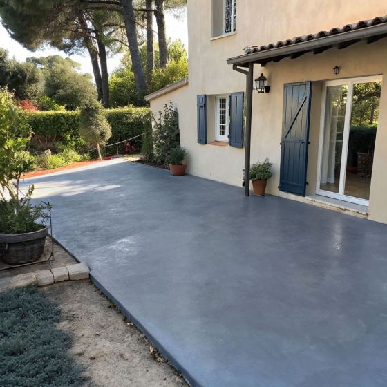 KITBETON CIRE BUITEN - beton cire voor buiten voor vloer, muur, terras, balkon, trap