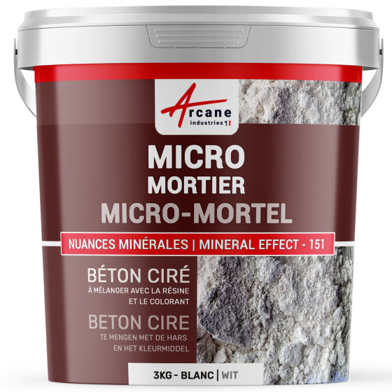 MICRO-MORTEL BETON CIRE 3 kg