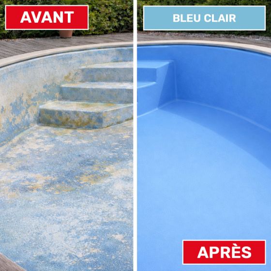 Peinture piscine pour coques polyester, béton - ARCAPISCINE COQUE POLYESTER