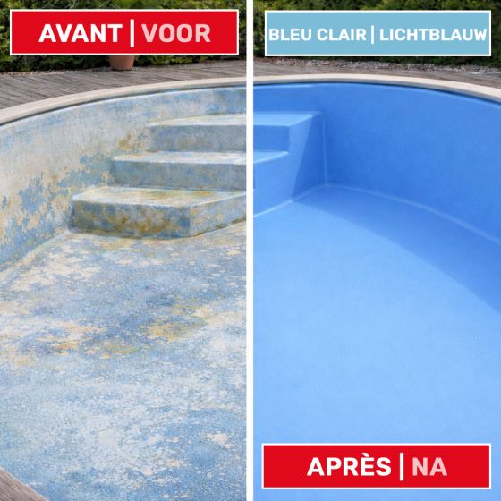 Zwembadverf voor polyester schalen, beton ARCAPOOL -175