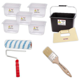 Strumenti di applicazione per resina impermeabilizzante Kit