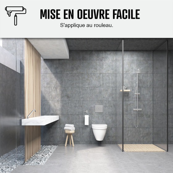 etancheite douche italienne - KIT ARCACLEAR DOUCHE