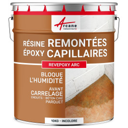 Résine époxy anti remontées capillaire pour pose avant revêtement de sol : REVEPOXY ARC