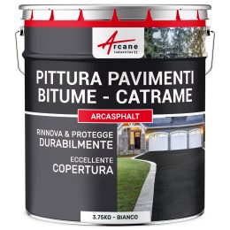 ARCASPHALT 3.75 kg  (7.5 m² in 2 strati) Bianco