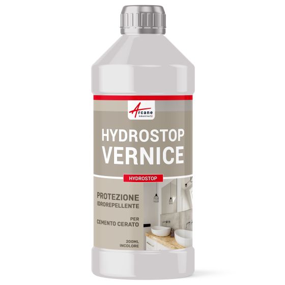 Vernice per Cemento Levigato, protezione idrorepellente, oleorepellente - HYDROSTOP 200 ml