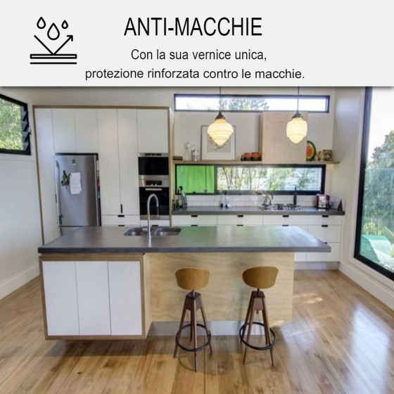 KIT DI BETON CERATO PER PIASTRELLE 2 m²  Flanella Grigio Scuro