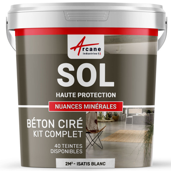 KIT GEWAXTE BETON VLOER HOGE BESCHERMING