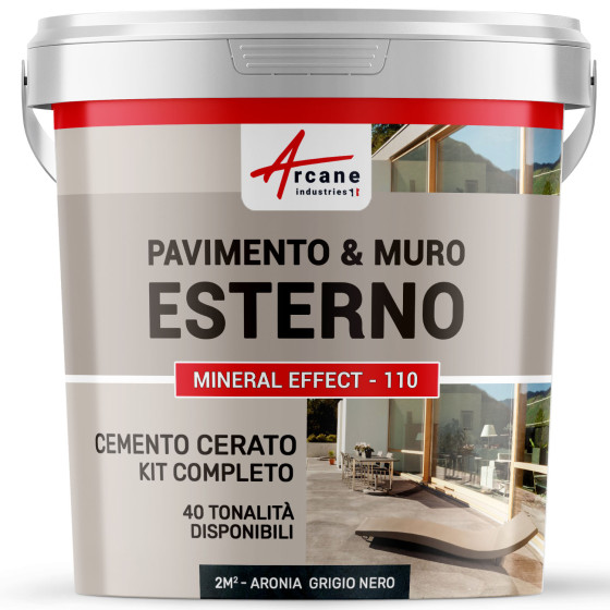 KIT  BETON CIRE BUITEN - beton cire voor buiten voor vloer, muur, terras, balkon, trap