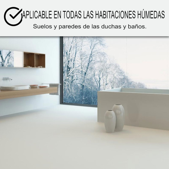 Kit beton cire Badkamer: Waterdichte Pleister