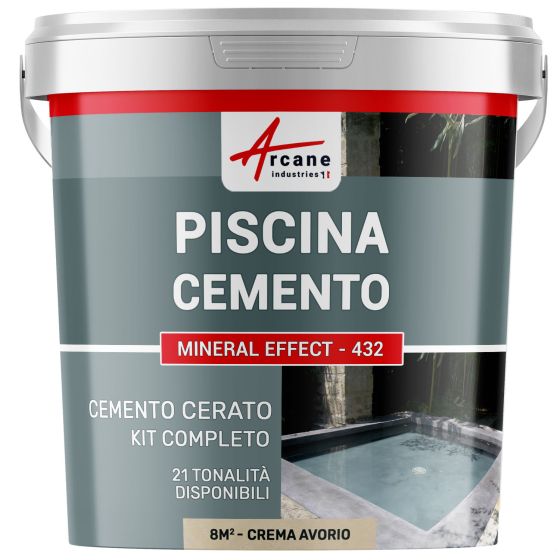 Beton cire Kit voor Betonnen Zwembaden - Waterdichte Coating met Hoge Weerstand voor ZWEMBADEN