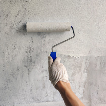 Grondlaagprimer en bescherming voor minerale verf